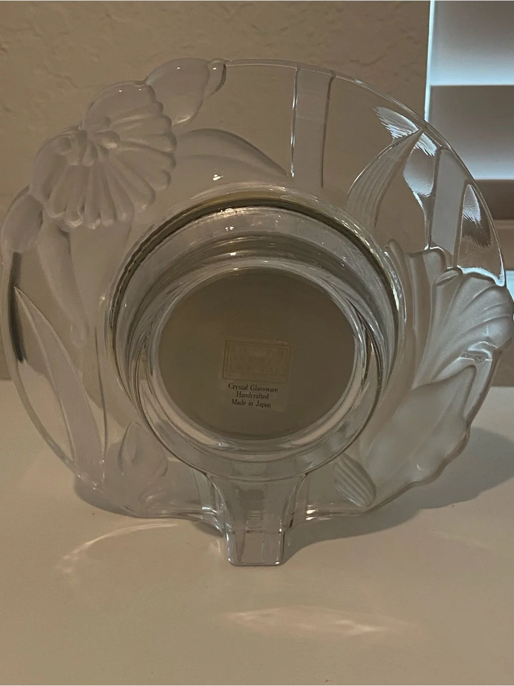 Fifth Avenue Crystal Ltd watch, handmade glass in Japan,